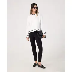 PAT PRIMO - Leggins Para Mujer Largo Color Negro Marca Patprimo #30230857