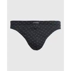 PATPRIMO - Calzoncillo Tipo Tanga Estampado X1 Para Hombre Negro