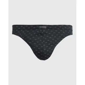 PAT PRIMO - Boxer X1 Para Hombre Tanga Color Negro Marca Patprimo #10054-H0