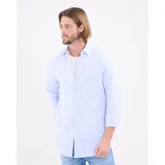 PATPRIMO - Camisa Oxford  Para Hombre Azul