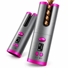 SWISSHOME - Rizadora Cabello Inalámbrica Automática Recargable Portátil