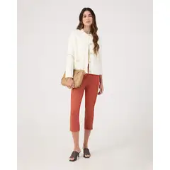 PATPRIMO - Pantalon Capri  Para Mujer Naranja