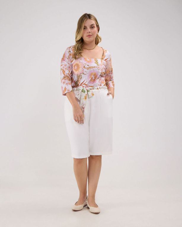 Imagen de Bermuda Para Mujer Marca Color Blanco #14100132