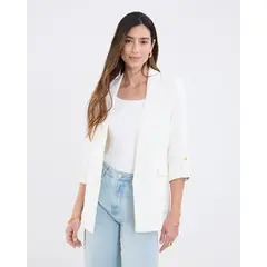 PATPRIMO - Blazer Para Mujer Color Blanco Marca #30400140