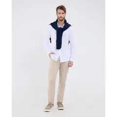 PATPRIMO - Pantalon Slim  Para Hombre Beige