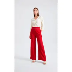 L Y H - Pantalon Para Mujer Rojo Marca L&H Ref 1Y407002
