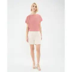 PATPRIMO - Bermuda Para Mujer Color Beige Marca #30100366