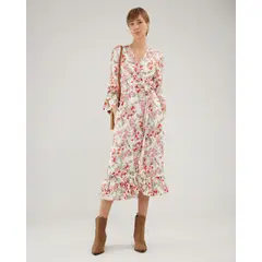 MALCREADO46449 - Chaqueta Para Mujer Kimono Color Rojo Marca Patprimo #30080528