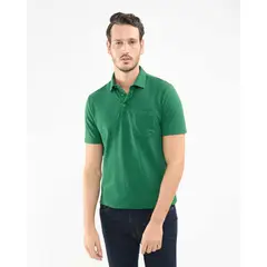 PATPRIMO - Polo Para Hombre Cuello Maquina Con Bolsillo Color Verde Marca #44112698