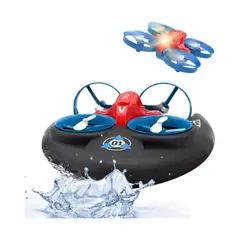 GENERICO - Drone Aéreo Acuático Terrestre 3 En 1 Con Control Remoto H10