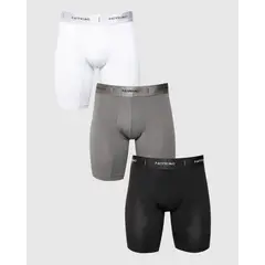 PATPRIMO - Boxer X3 Para Hombre Filete Medio Color Negro Marca #44000485