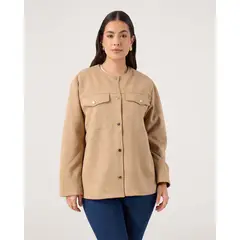PATPRIMO - Chaqueta Para Mujer Marca Color Café #14080147