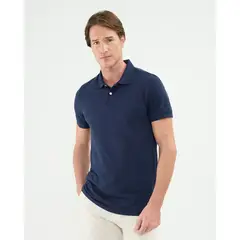 PATPRIMO - Polo Para Hombre Cuello Tejido Sin Bolsillo Color Azul Marca #44112696