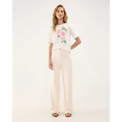 PATPRIMO - Leggins Para Mujer Largo Color Beige Marca #30230829