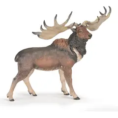 JUGANDO Y EDUCANDO - Figura Coleccionable Dinosaurio Hegaloceros Pintada A Mano