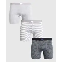 PATPRIMO - Pack X3 Bóxer Medio Estampado X3 Para Hombre Surtido