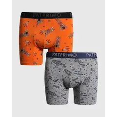 PATPRIMO - Boxer Para Niño Filete En Color Pack X2 #63000070