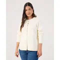 PATPRIMO - Saco Para Mujer Abierto Color Crema Marca #14330228
