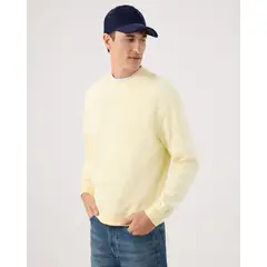 PATPRIMO - Buzo Para Hombre Cuello Redondo Color Amarillo Marca #44060321