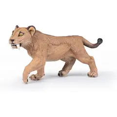 JUGANDO Y EDUCANDO - Figura Coleccionable Dinosaurio Smilodon Pintada A Mano