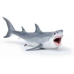 JUGANDO Y EDUCANDO - Figura Coleccionable Dinosaurio Megalodon Pintada A Mano