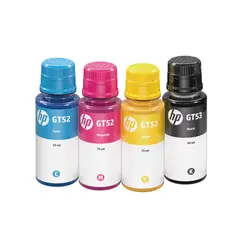 HP - JUEGO TINTAS GT NEGRO -COLORES