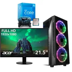 GENERICO - Pc intel core i5 -12400 25GHz /16gb/ssd 1tb /mon 21 ips