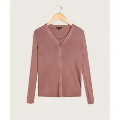 PATPRIMO - Saco Abierto Con Camisilla Interna Para Mujer Rosado