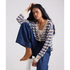 PATPRIMO - Saco Para Mujer Cardigan Color Piel Marca #30330537