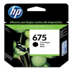 HP - CARTUCHO 675 NEGRO
