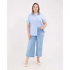 PATPRIMO - Jean Para Mujer Culotte Marca Color Azul #14160255