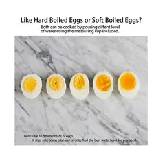 GENERICO - Hervidor Eléctrico de Huevos 7 Unidades Con Apagado Automático