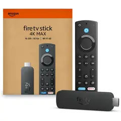 AMAZON - Fire TV Stick 4k Max - Color negro