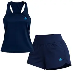 RIPPLE FT - Conjunto Short Y Blusa Deportivo Dama Original Ripple