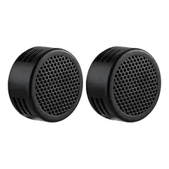 GENERICO - Tweeter Brillos Par Tipo Original 500 Watts Incluye Bases Negro