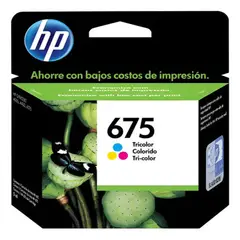 HP - CARTUCHO 675 TRICOLOR