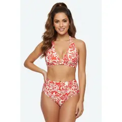 LILI PINK - Vestido de baño bikini premium en microfibra