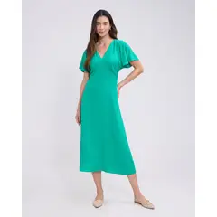 PATPRIMO - Vestido Para Mujer M/C Largo Color Verde #30171031