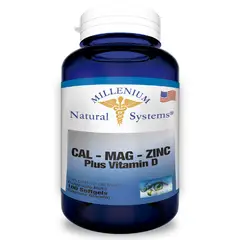 NATURAL SYSTEM - SUPLEMENTO MULTIVITAMINICO X 100 CAPSULAS BLANDAS/ CAL-MAG-ZINC