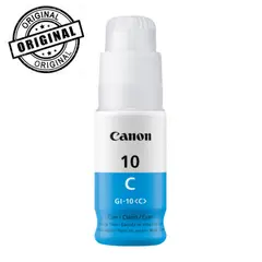 CANON - Botella de tinta cian GI 10 capacidad 70 ml