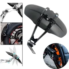 GENERICO - Guardabarro monobrazo universal moto lluvia lujo accesorio