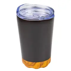 BERGNER - MUG 270ML DOBLE PARED ACERO INOX CHARCOAL