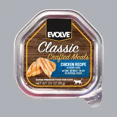 EVOLVE - Cat Classic Crafted Meals Bandeja Pollo 99gr