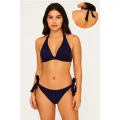 LILI PINK - Vestido de baño dos piezas en microfibra