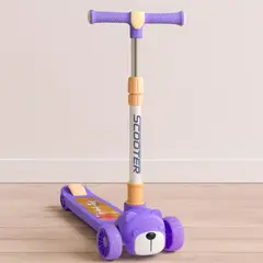 TECNOHOGAR JS - Patineta Scooter Monopatin Niños Ajustable Altura Resistente
