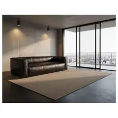 22 GRADOS DECORACION - Sofá en cuero Rocco 200cm x 100cm_.