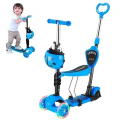COLME TECHNOLOGY HOME - Patineta Scooter Monopatín Para Niños 5en1 Luz Led Infantil