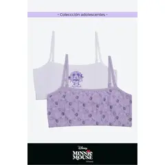 LILI PINK - Top para adolescentes nueva coleccion disney paquete x2