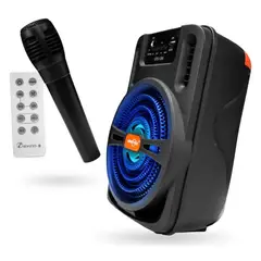 INNOVA - Parlante Bluetooth 6.5 Con Micrófono Control Recargable Usb / Micro Sd / Fm
