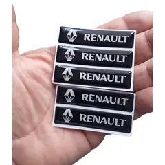 GENERICO - Accesorios renault logan sandero kwid clio twingo sticker calcomania renault x 5